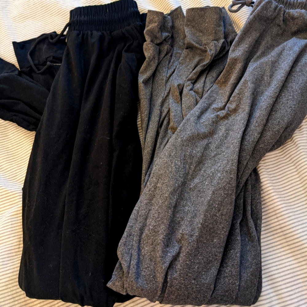 Amazon joggers buttery soft sz M (2pair)